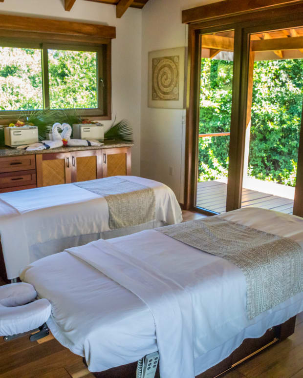 Naïa Resort and Spa Massage Tables